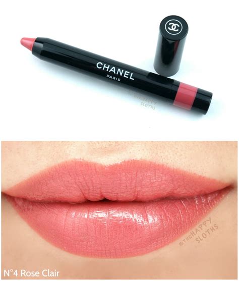 chanel rouge crayon de couleur swatches|chanel longwear lip color.